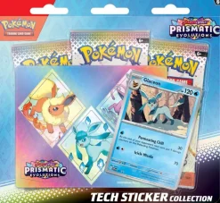 Pokemon TCG: Scarlet & Violet 8.5 Prismatic Evolutions Tech Sticker Collection