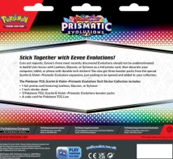 Pokemon TCG: Scarlet & Violet 8.5 Prismatic Evolutions Tech Sticker Collection