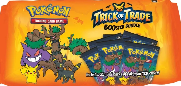 Pokemon TCG: Trick or Trade BOOster Bundle (2024)