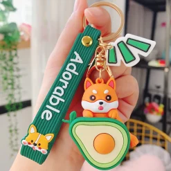 POP Keychain - Avocado & Dog