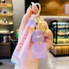 POP Keychain - Bear Clear Purple