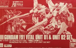 (PREMIUM-BANDAI) GUNDAM - HGUC 1/144 F91 VITAL UNIT 01 & UNIT 02 SET