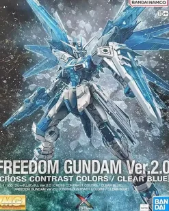 (PREMIUM-BANDAI) GUNDAM MG 1/100 Freedom Gundam Ver. 2.0 (Cross Contrast Colors / Clear Blue)