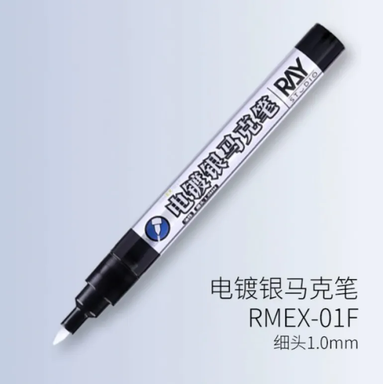 Ray Studio Model Kit RMEX-01M/01F Electroplated Silver Marker
