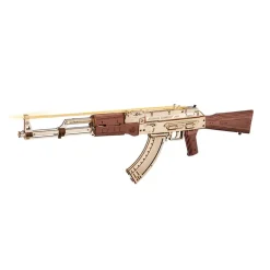 Robotime ROKR AK-47 Assault Rifle Toy Gun 3D Wooden Puzzle LQ901