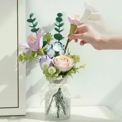 Robotime ROKR DIY Wooden Flower - Spring Time Bouquet DIY 3D Puzzle AF01J