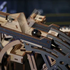 Robotime ROKR Marble Spaceport Marble Run 3D Wooden Puzzle LGC01