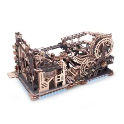 Robotime ROKR Marble Spaceport Marble Run 3D Wooden Puzzle LGC01