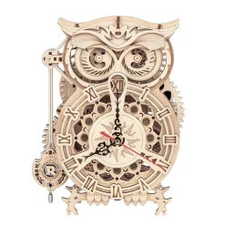 Robotime ROKR Owl Clock LK503