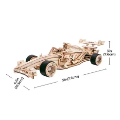 Robotime ROKR Racing Car 3D Wooden Puzzle LK505