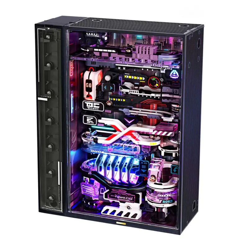 Robotime ROKR The Future City Marble Run Mechanical 3D Puzzle MR02S