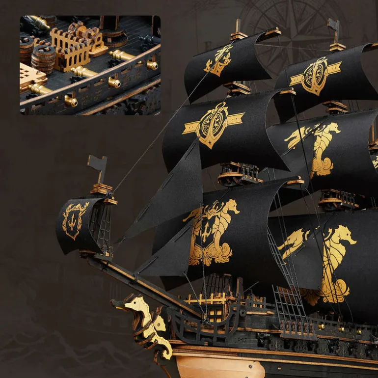 Robotime ROKR The Seahorse Barque MCB02 (Pre-Order)