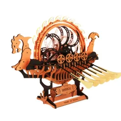 Robotime ROKR Viking Dragon Ship Mechanical 3D Wooden Puzzle LK802
