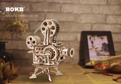 Robotime ROKR Vitascope LK601 Mechanical Movie Projector Kit