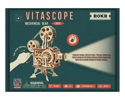 Robotime ROKR Vitascope LK601 Mechanical Movie Projector Kit