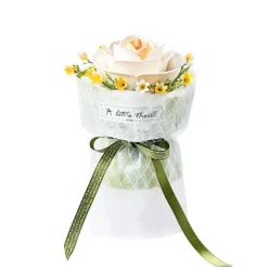 Robotime ROKR White Camellia DIY 3D Puzzle Model AF011