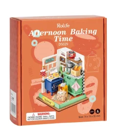 Robotime Rolife Afternoon Baking Time DIY Miniature House DS029