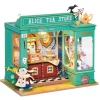 Robotime Rolife Alice’s Tea Store DIY Miniature House Kit DG156