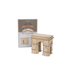 Robotime Rolife Arc de Triomphe TG502 3D Wooden Puzzle Décor