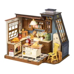 Robotime Rolife Baking Kitchen DIY Miniature House DG172 (Pre-Order)