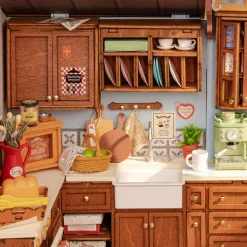 Robotime Rolife Baking Kitchen DIY Miniature House DG172 (Pre-Order)