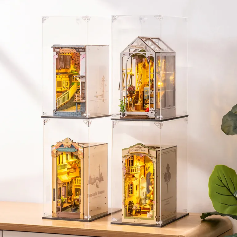 Robotime Rolife Book Nook Dust Cover WD1001