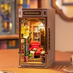 Robotime Rolife Bookstore DIY Book Nook Shelf Insert Kit TGB07