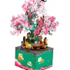 Robotime Rolife Cherry Blossom Tree DIY Music Box AM409