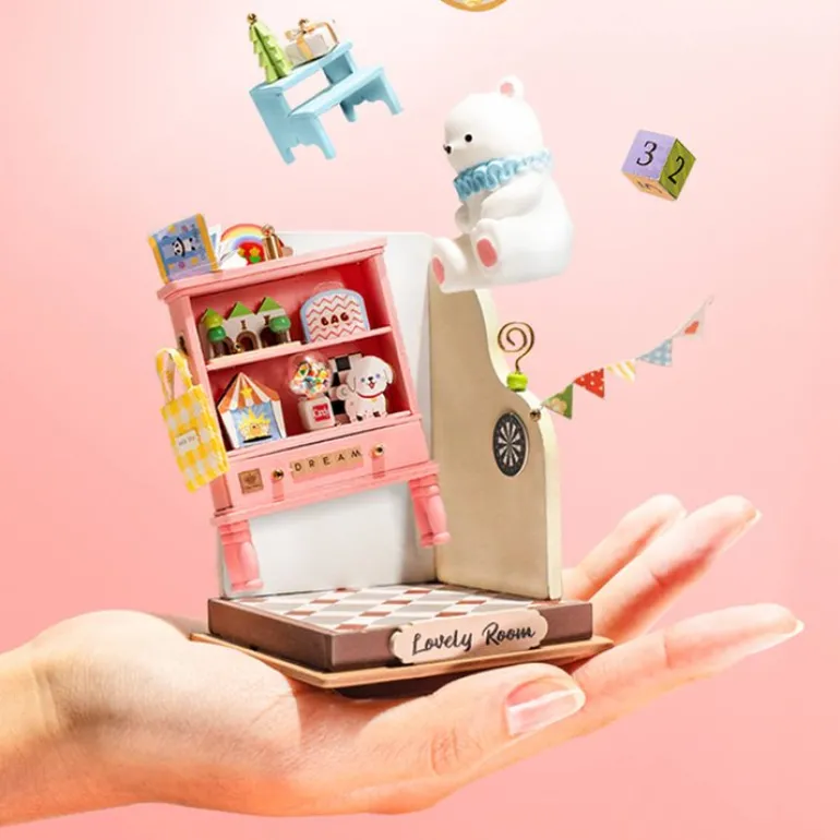 Robotime Rolife Childhood Toy House DIY Miniature House DS027