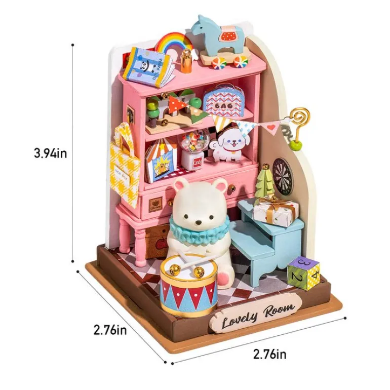 Robotime Rolife Childhood Toy House DIY Miniature House DS027