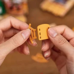 Robotime Rolife Christmas Fireplace DIY Miniature House Kit DS041