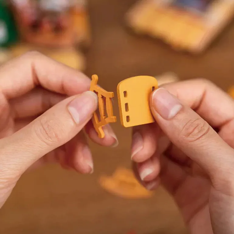 Robotime Rolife Christmas Fireplace DIY Miniature House Kit DS041