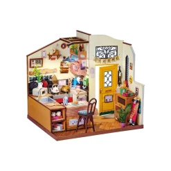 Robotime Rolife Cozy Kitchen DIY Miniature House DG159