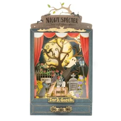 Robotime Rolife Dark Castle DIY Dollhouse Box Theater DS023
