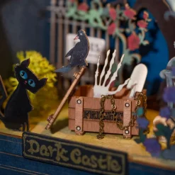 Robotime Rolife Dark Castle DIY Dollhouse Box Theater DS023