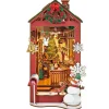 Robotime Rolife DIY Christmas Indoor Scene Book Nook Shelf Insert TGC07
