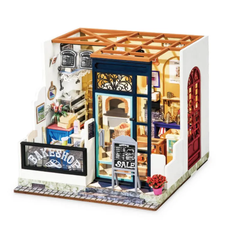 Robotime Rolife DIY Miniature Dollhouse DG143 Bakery Store
