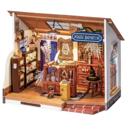 Robotime Rolife DIY Miniature House Kit DG155 Kiki's Magic Emporium