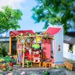 Robotime Rolife DIY Miniature Dollhouse DG19 Nanci 24 Solar Terms + Figure