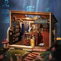 Robotime Rolife DIY Miniature House Kit DG155 Kiki's Magic Emporium