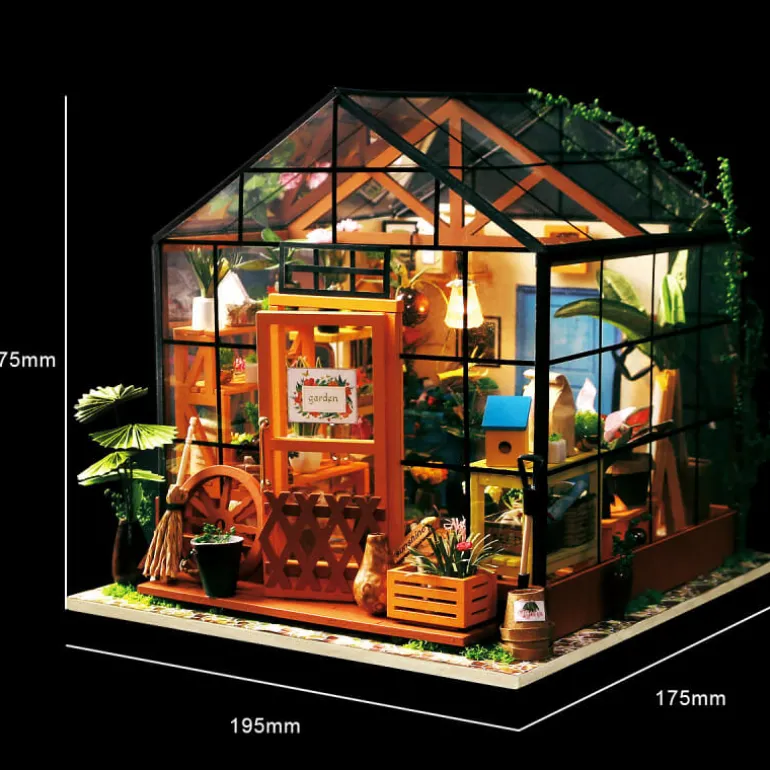 Robotime Rolife DIY Miniature Dollhouse DG104 Flower House