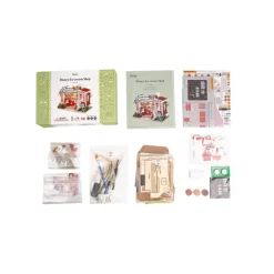 Robotime Rolife DIY Miniature Dollhouse DG148 Honey Ice-cream Shop