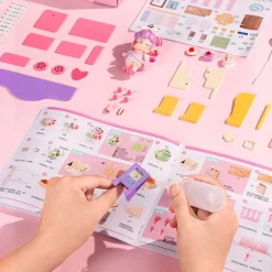 Robotime Rolife DIY Miniature Dollhouse DG151 Nanci Candy House + Figure