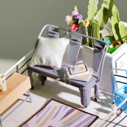 Robotime Rolife Dora’s Loft DG12 DIY Wooden Dollhouse