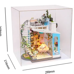 Robotime Rolife Dora’s Loft DG12 DIY Wooden Dollhouse