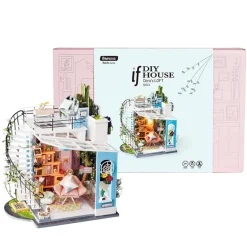 Robotime Rolife Dora’s Loft DG12 DIY Wooden Dollhouse
