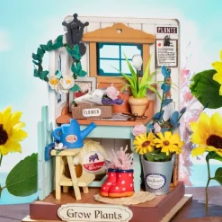Robotime Rolife Dreaming Terrace Garden DIY Miniature House DS030