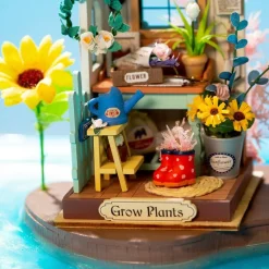 Robotime Rolife Dreaming Terrace Garden DIY Miniature House DS030