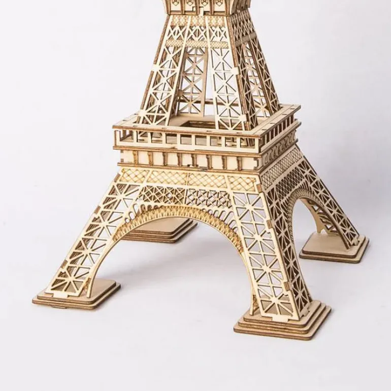Robotime Rolife Eiffel Tower TG501 Architecture 3D Wooden Puzzle