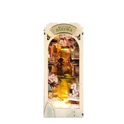 Robotime Rolife Falling Sakura Book Nook Shelf Insert TGB05